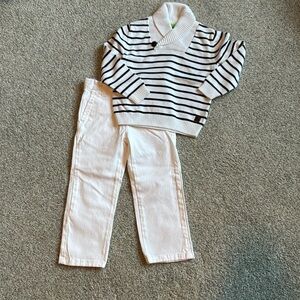 EUC Janie and Jack nautical set